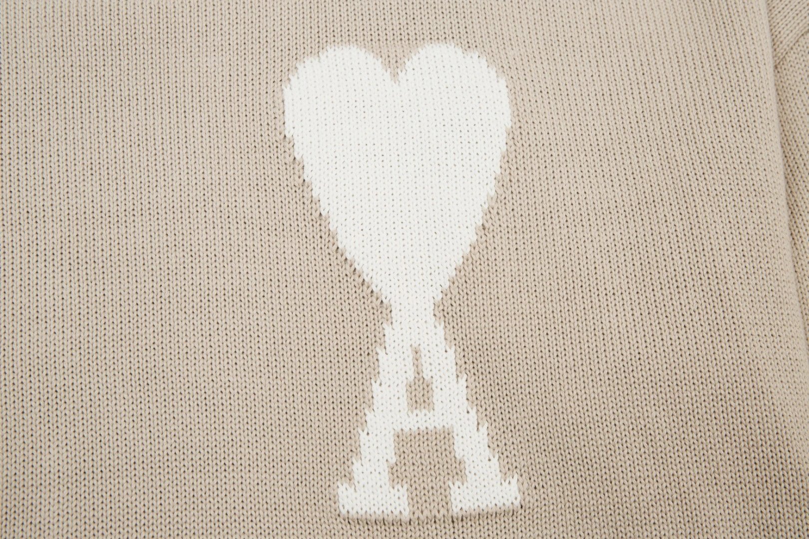 Ami Paris Heart Logo Cardigan Mint Green - 30