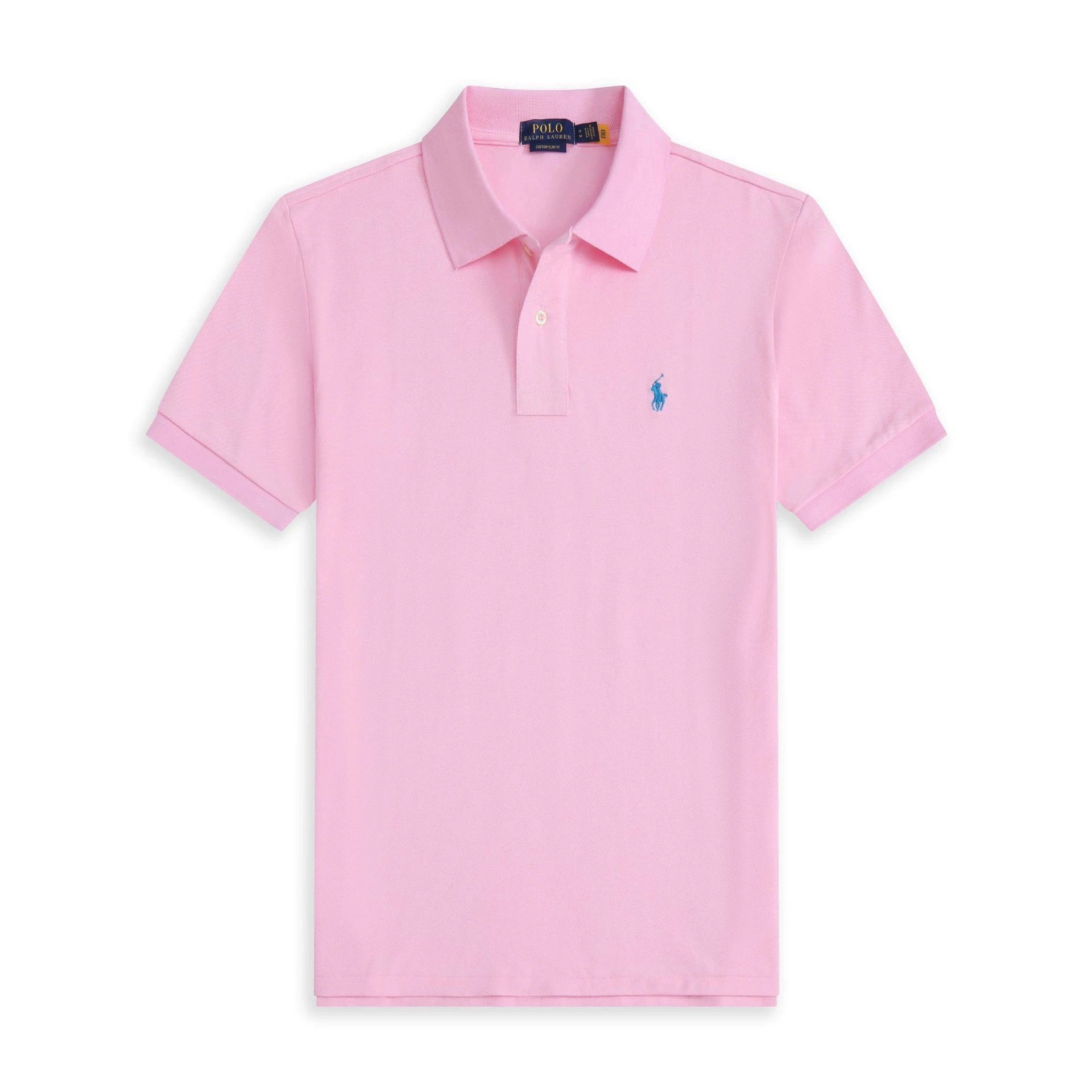 POLO Pink with Blue Logo