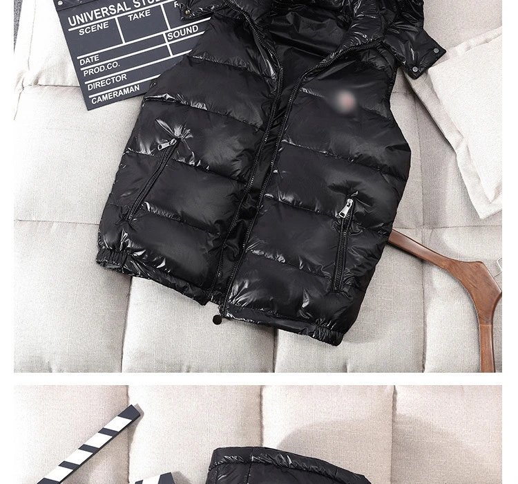 Moncler Maya Vest Black Down Vest - 15