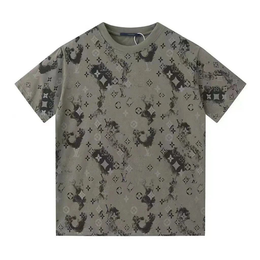 Louis Vuitton T-Shirts Monogram floral embroidered crew-neck T-shirt — 8