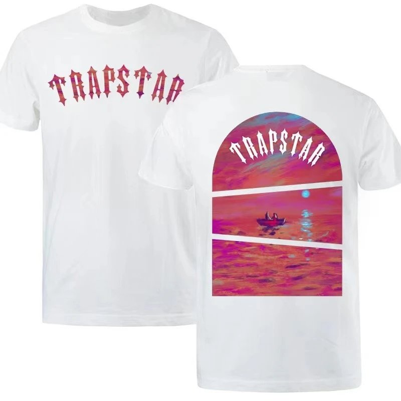 Trapstar Purple Paisley Hoodie White - 10