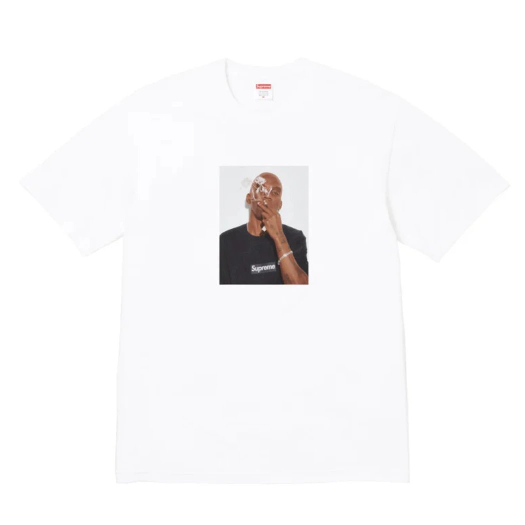 B414 # Dean T-shirt White (Printed)