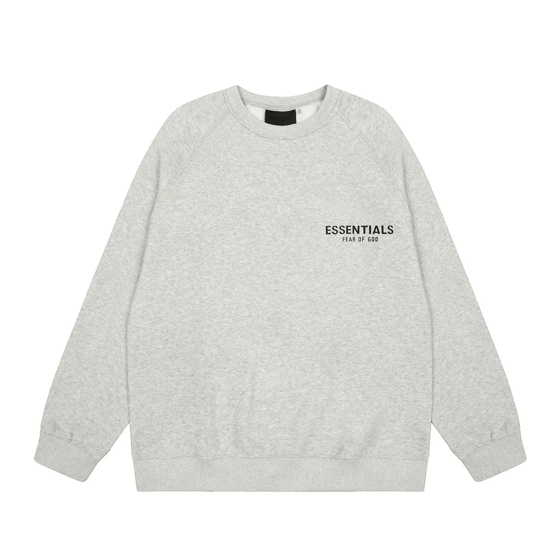 Crew Neck - Heather Grey