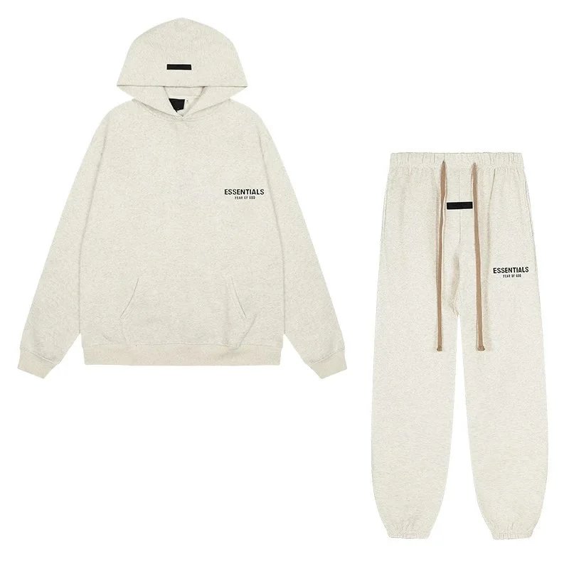 Hooded - Oatmeal Grey Set