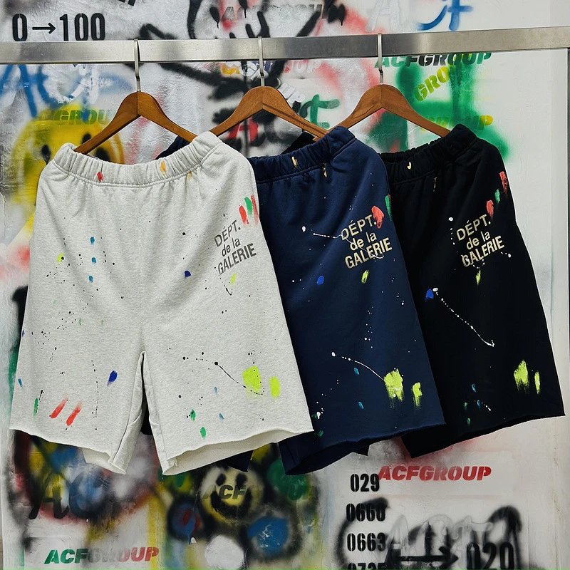 Gallery dept paint splatter shorts