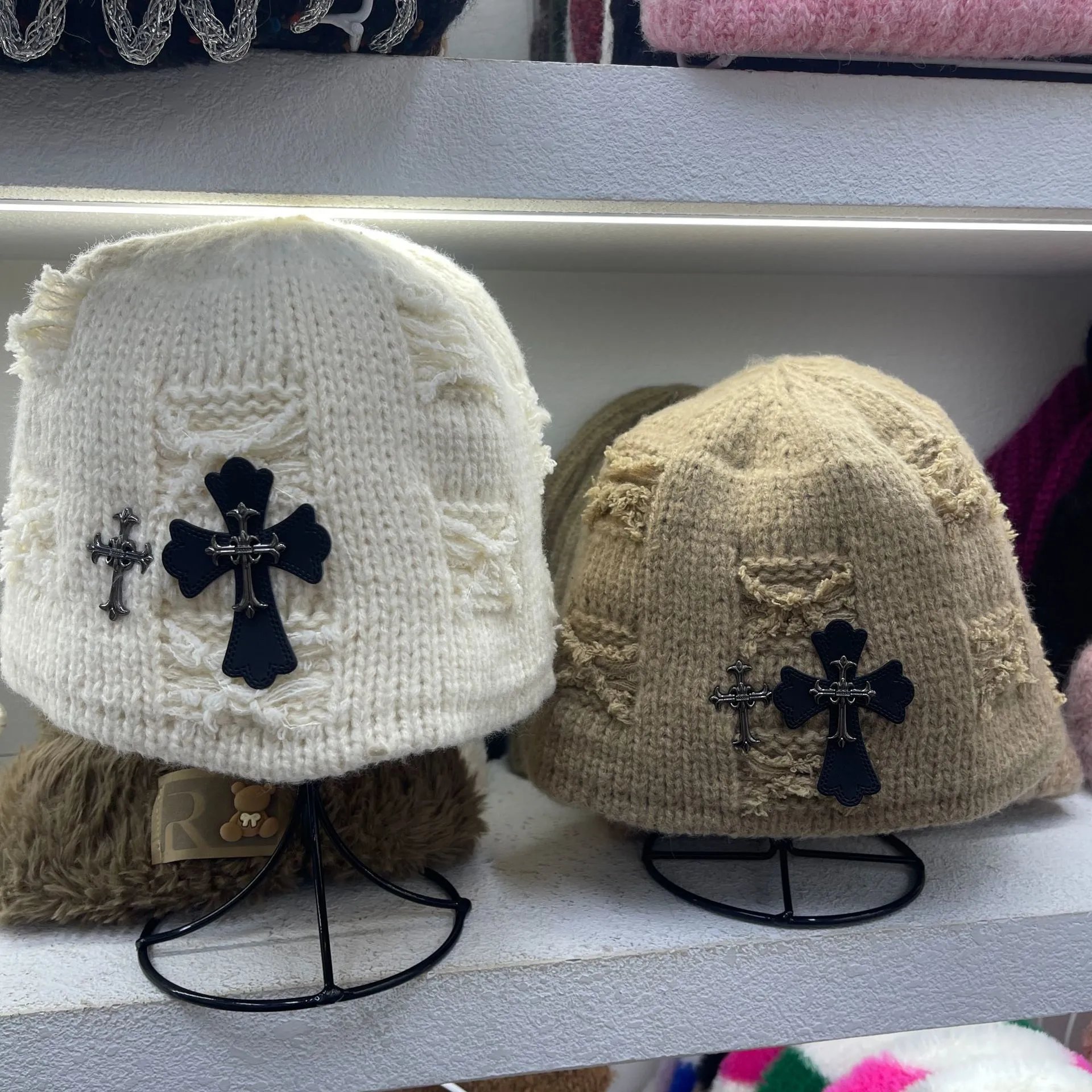 Chrome hearts knitted beanie