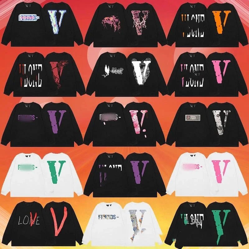 VLONE V-Logo Long Sleeve Hoodi