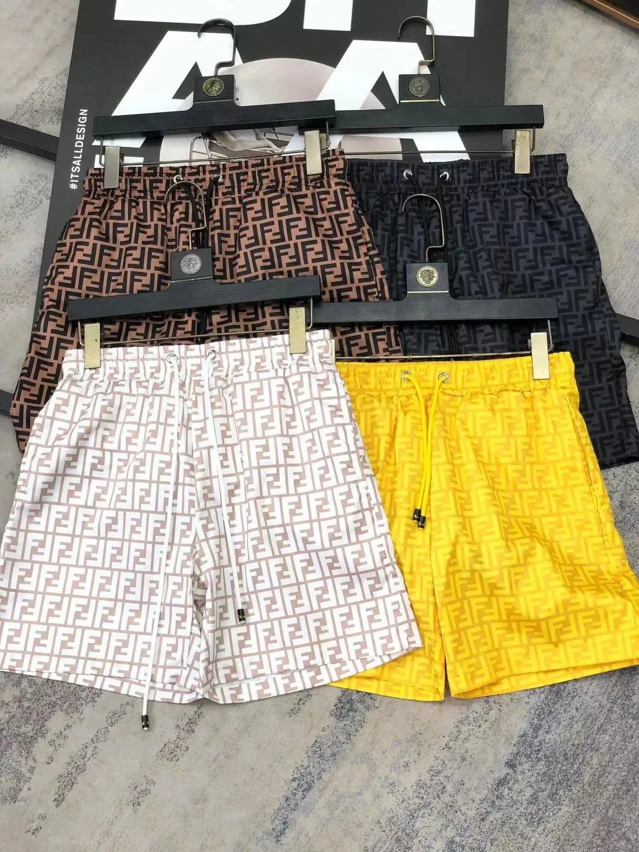 FENDI FF Logo Shorts [30 style