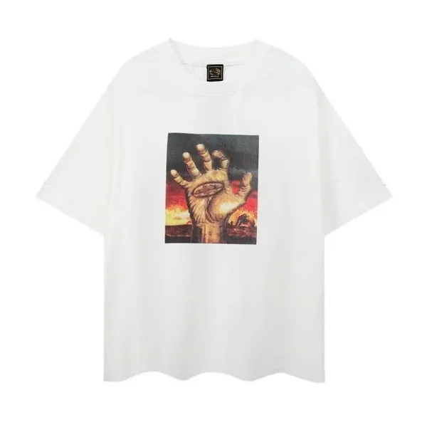 Corteiz Rules The World White T-Shirt - 8