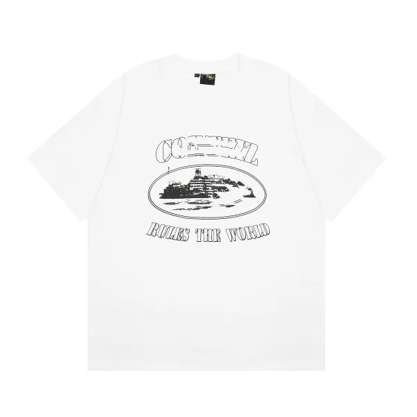 Corteiz Rules The World White T-Shirt - 17