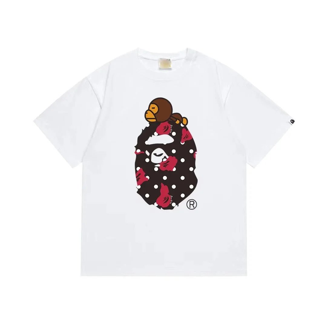BAPE Baby Milo Graphic T-Shirt — White product photo 3