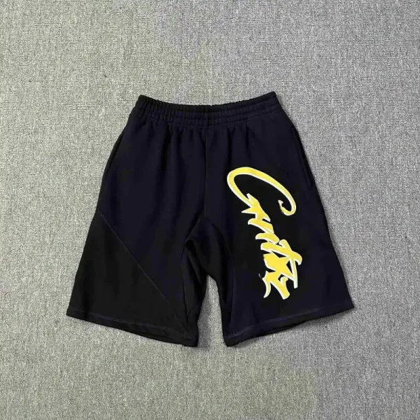 GRA ORTZ Gray Graphic Shorts - 17