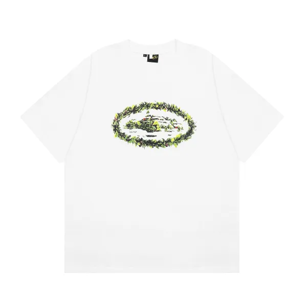Corteiz Rules The World White T-Shirt - 18