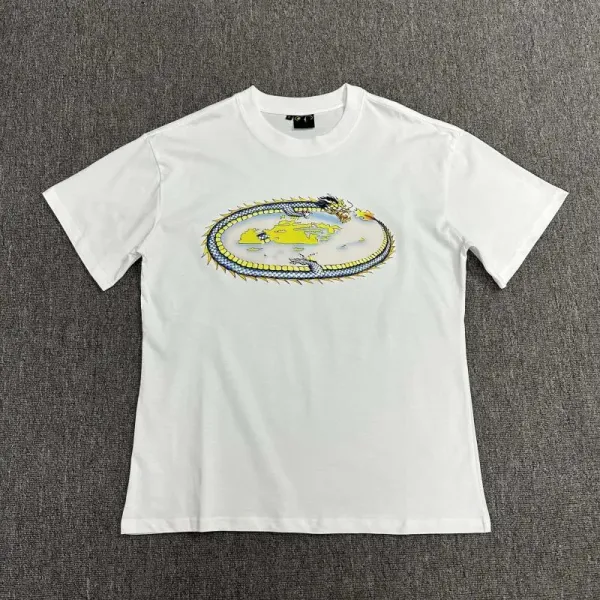 Corteiz Rules The World White T-Shirt - 26