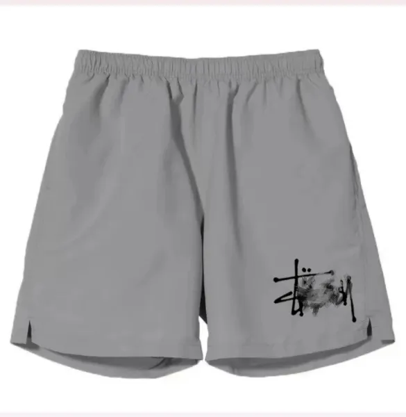 Off-White Paint Splatter Short Black Shorts - 3