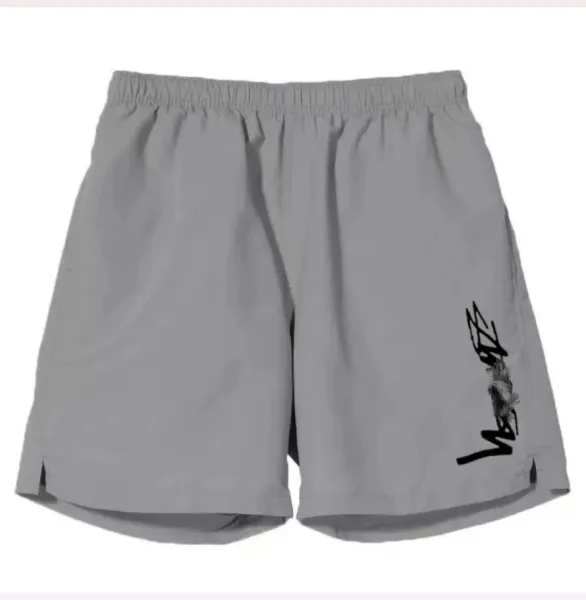 Off-White Paint Splatter Short Black Shorts - 5