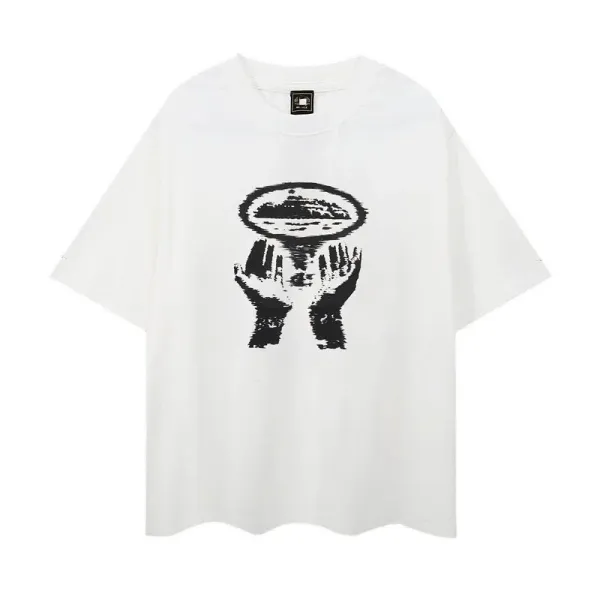 Corteiz Rules The World White T-Shirt - 9