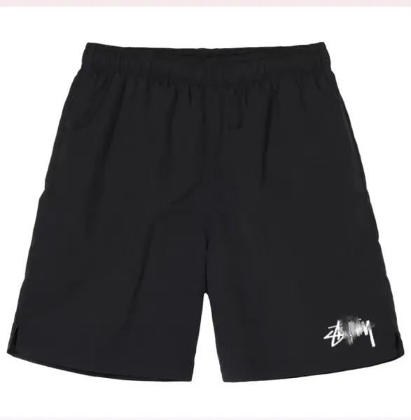 Off-White Paint Splatter Short Black Shorts - 8