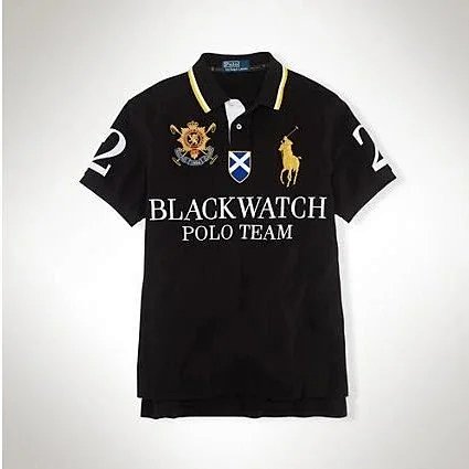 Polo Ralph Lauren Tokyo Polo Black / White Polo Shirt product detail 19 in Litbuy spreadsheet finds
