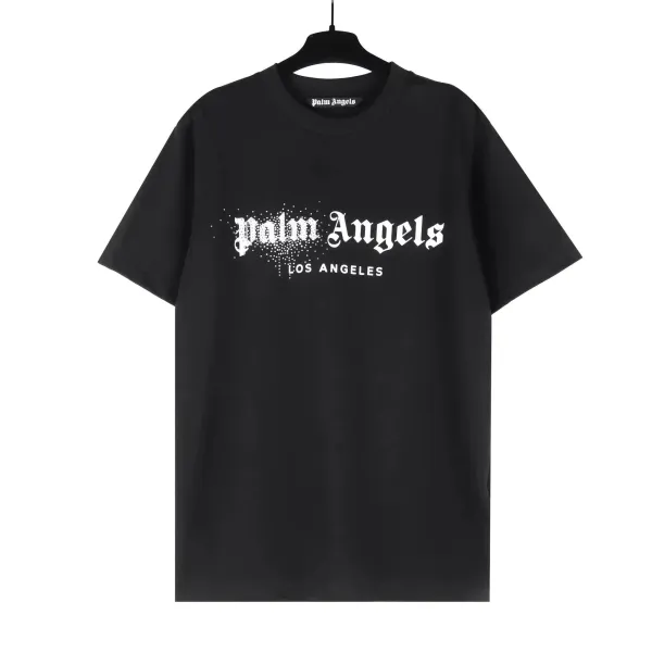 Palm Angels Speedboat Print Black T-Shirt - 10