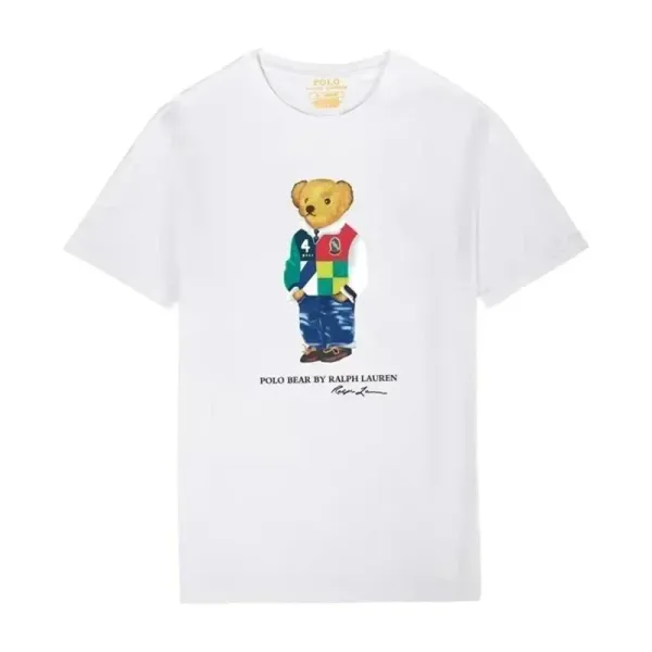Polo Ralph Lauren Polo Bear Graphic White T-Shirt - 1