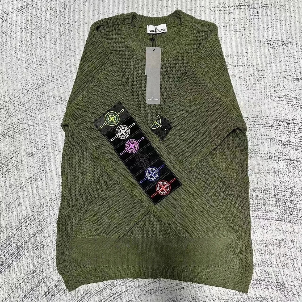 Stone Island Compass Logo Embroidered Patches Set - 12