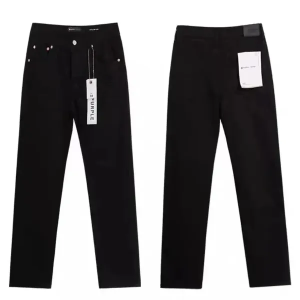 Purple Distressed Denim Jeans Collection - 2