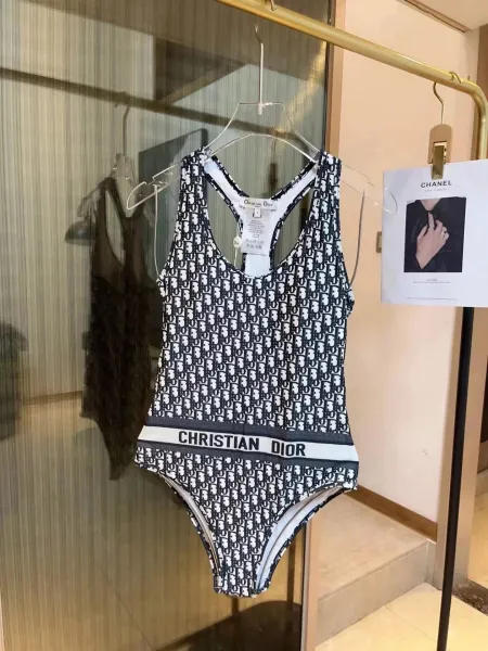 Fendi x Karl Lagerfeld Rainbow Marilyn Monogram Swimsuit - 5