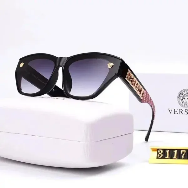 Versace Medusa Icon Black Gradient Sunglasses - 1