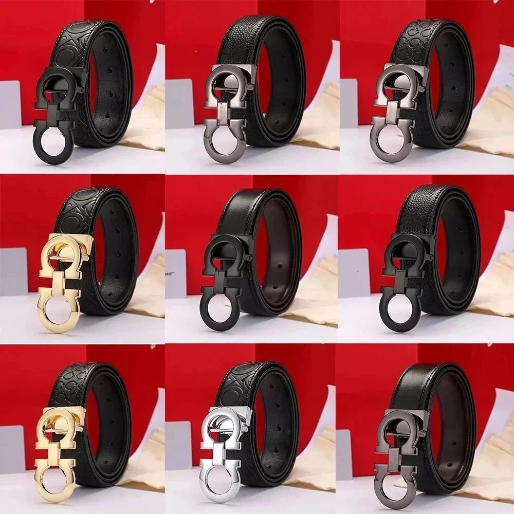 Salvatore Ferragamo Gancini Buckle Belt [16 styles]