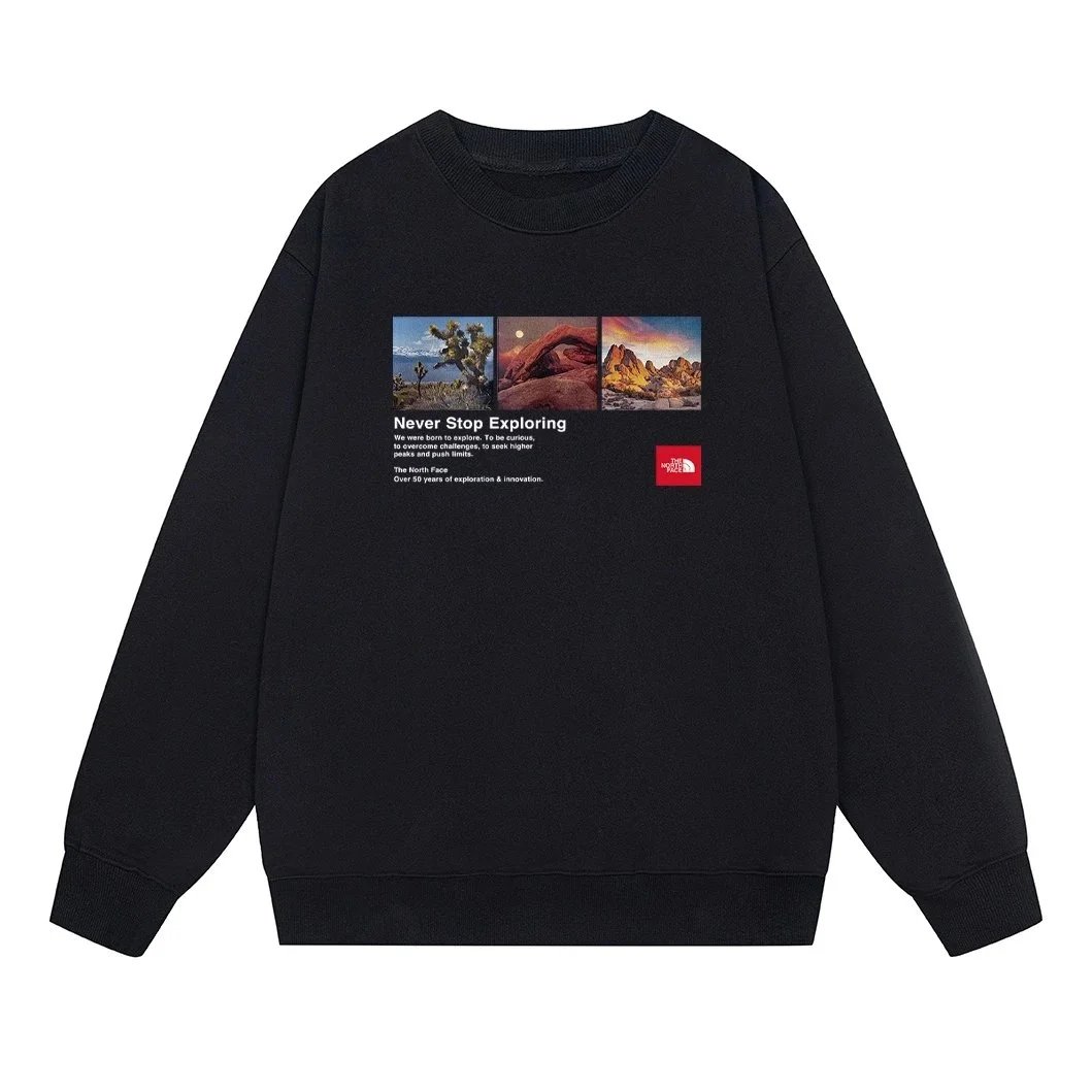 The North Face Mountain Print Hoodie White - 4