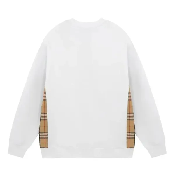 Burberry Color Grid Print Black Hoodie - 6