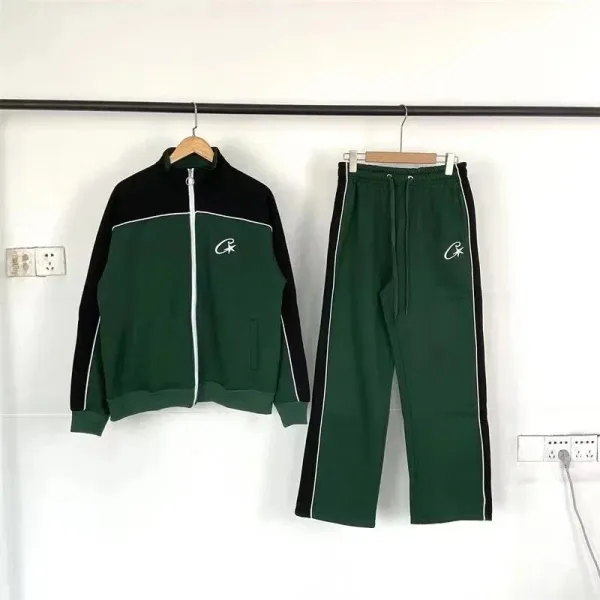 C* Tracksuit Set Forest Green and Black - 1