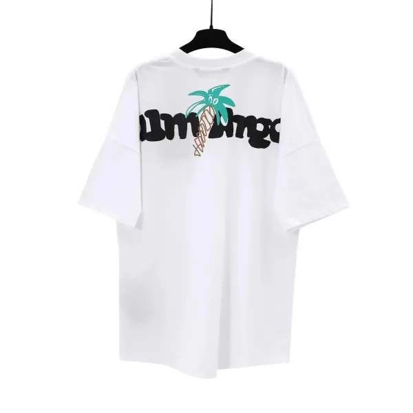 Palm Angels Speedboat Print Black T-Shirt - 11