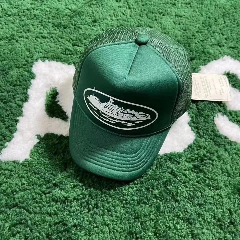 Off-White Trucker Cap Army Green Hat - 1