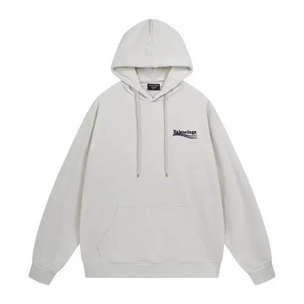 Balenciaga Collegiate Hoodie White - 5