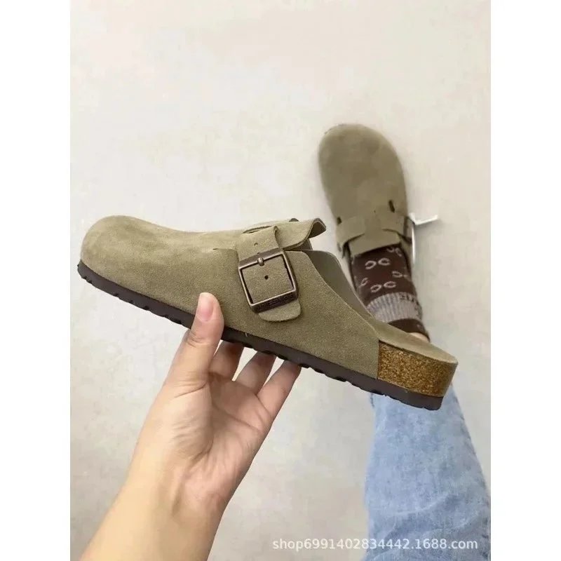 Birkenstock Slippers Boston Buckle Clogs — 18