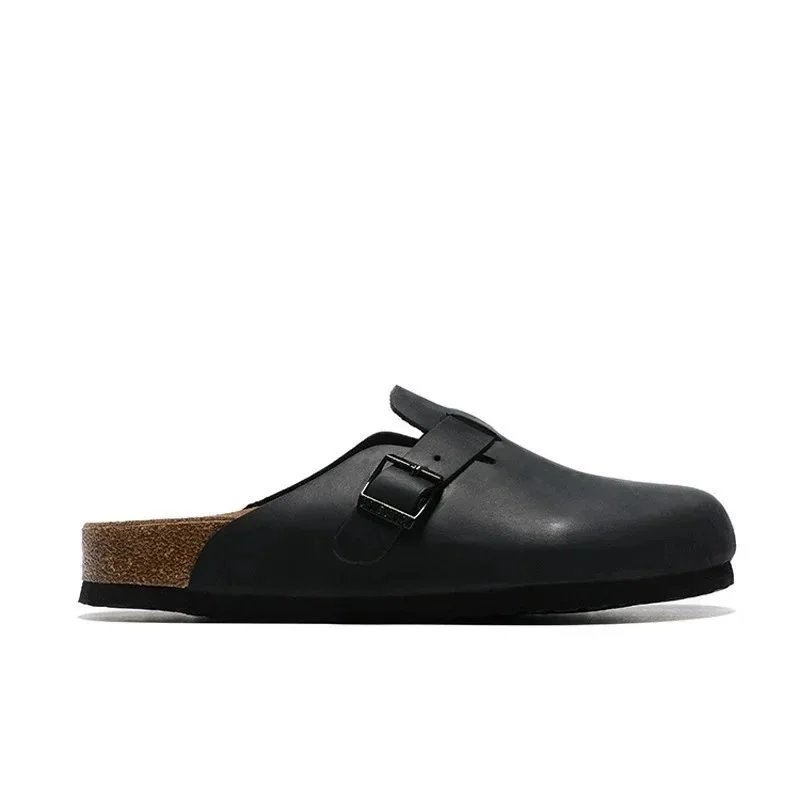 Birkenstock Slippers Boston Buckle Clogs — 02