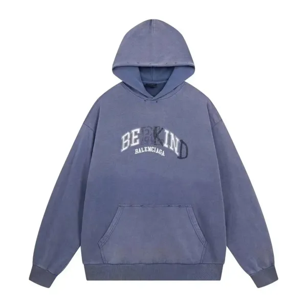 Balenciaga Collegiate Hoodie White - 7