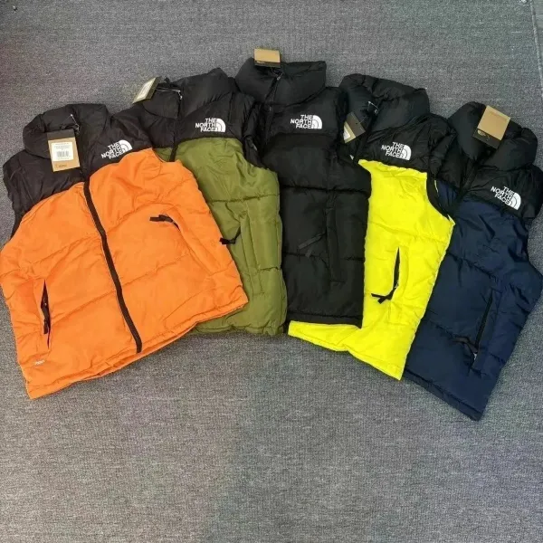The North Face x KAWS Nuptse Jacket Black Multicolor Down-Jacket - 4