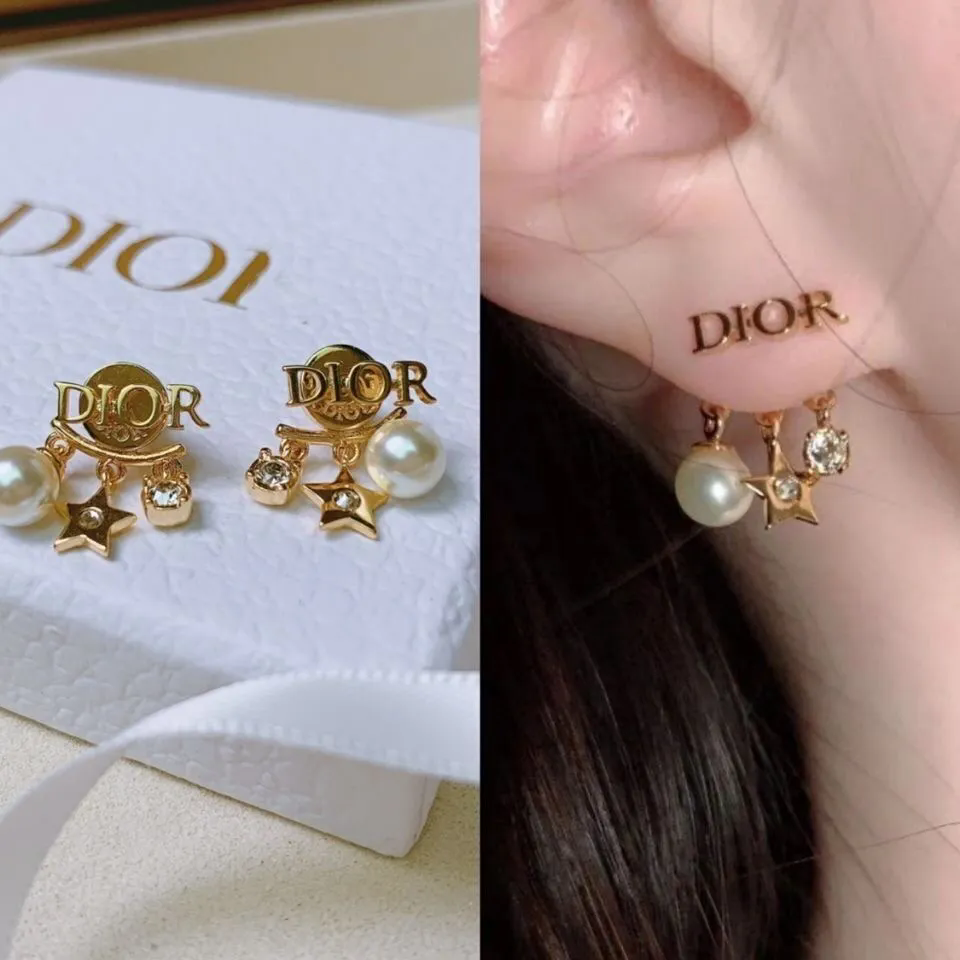Dior Pearl Star Drop