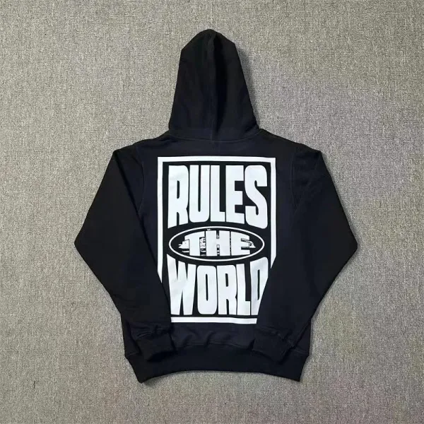 Off-White Rules The World Black Hoodie - 1