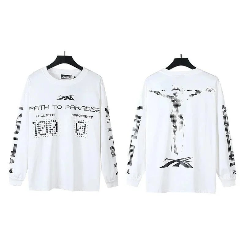 Hellstar x Reebok Path To Paradise White Long-Sleeve T-Shirt - 1