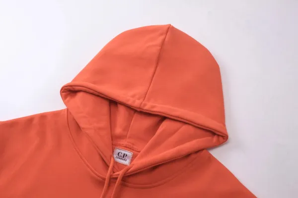 C.P. Company Logo Print Gray Hoodie - 7