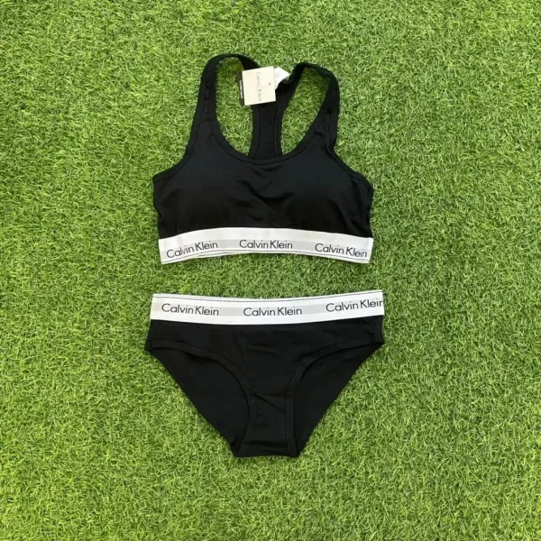Calvin Klein Modern Cotton Black Underwear Set - 1