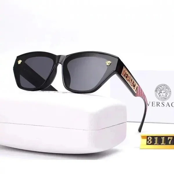 Versace Medusa Icon Black Sunglasses - 1