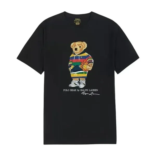 Polo Ralph Lauren Polo Bear Graphic Black T-Shirt - 1