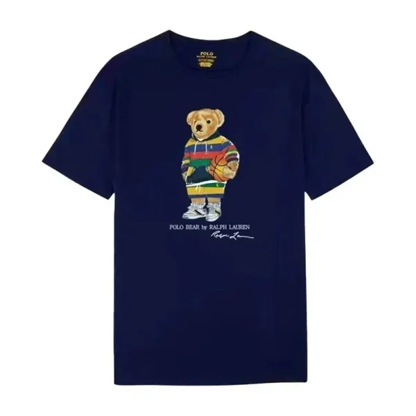 Ralph Lauren Polo Bear Navy T-Shirt - 1