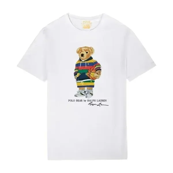 Polo Ralph Lauren Polo Bear Graphic White T-Shirt - 1