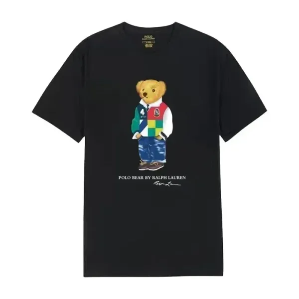 Polo Ralph Lauren Polo Bear Graphic Black T-Shirt - 1